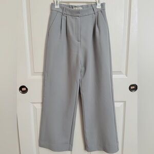 Abercrombie & Fitch Light Gray Women's Trousers
